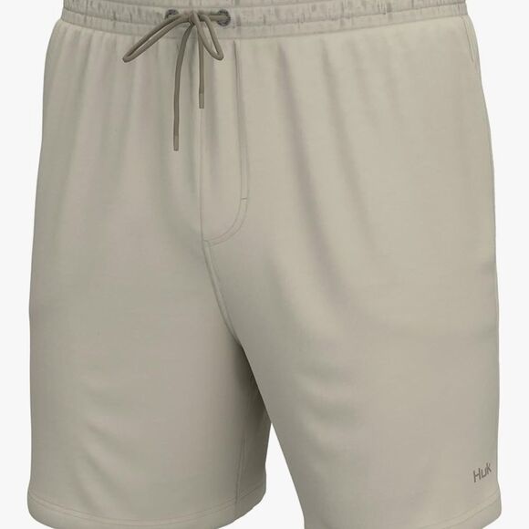 HUK Pursuit Volley Quick Dry Fishing Shorts Khaki XL NWT IN PACKAGE - Picture 1 of 8